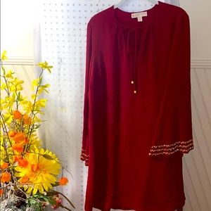 Michael Kors Flowy sheer like dress